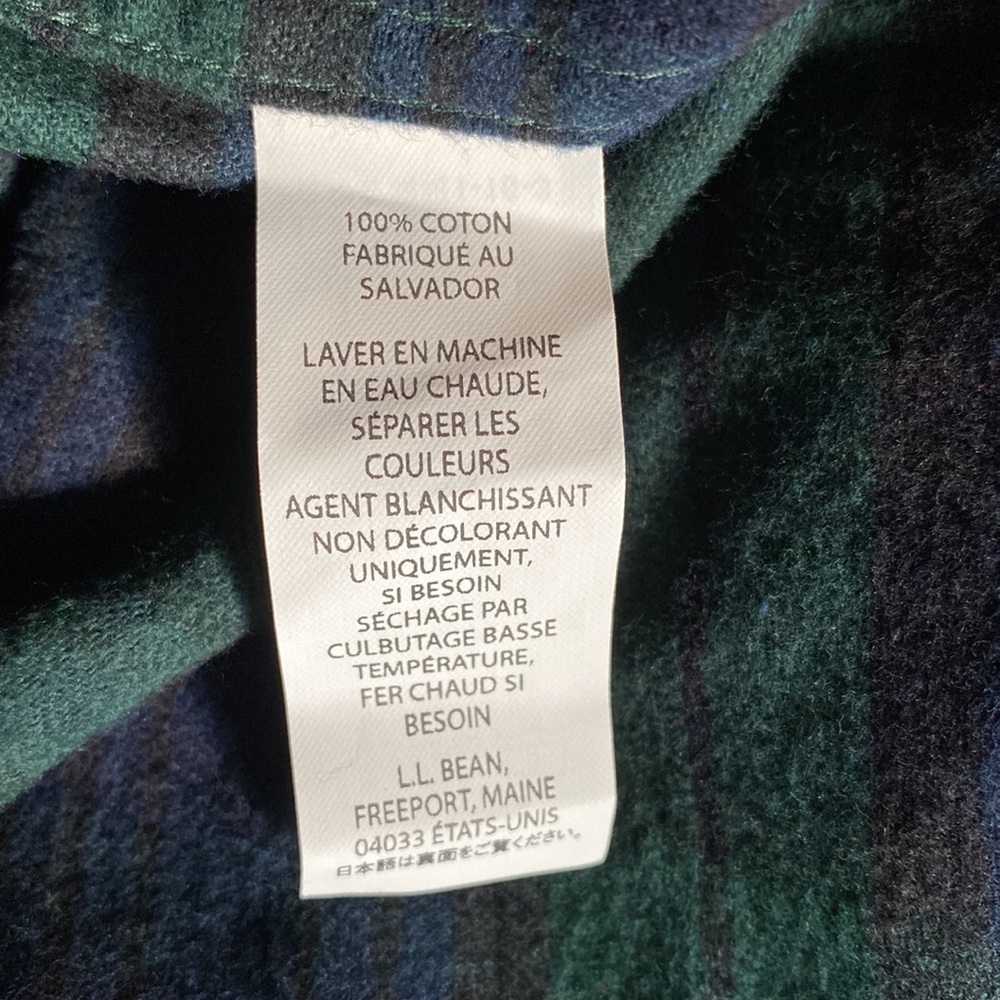 Men's Scotch Plaid Flannel Shirt, Traditional Fit - Picture 5 of 5